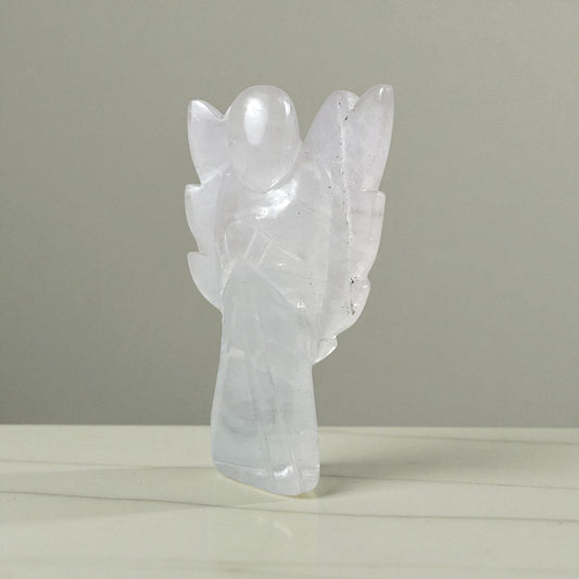 Clear Quartz Angel Statue