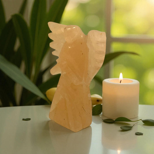 Yellow Aventurine Angel Statue