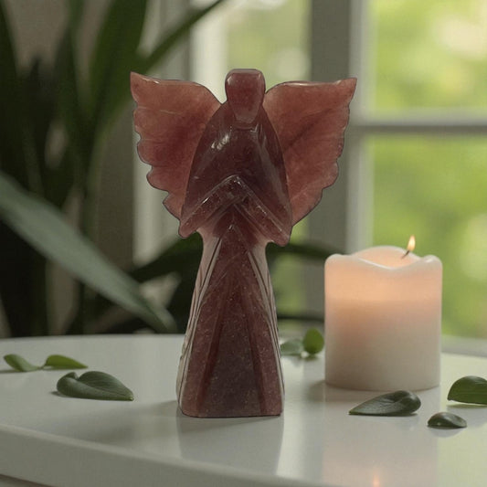 Strawberry Angel Statue