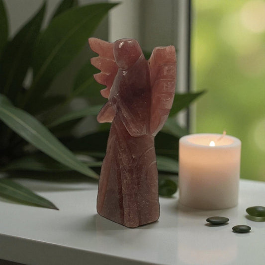 Strawberry Angel Statue