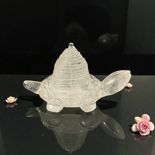 Clear Quartz Shri Yantra
