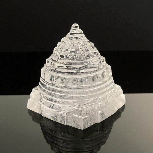 Clear Quartz Shri Yantra
