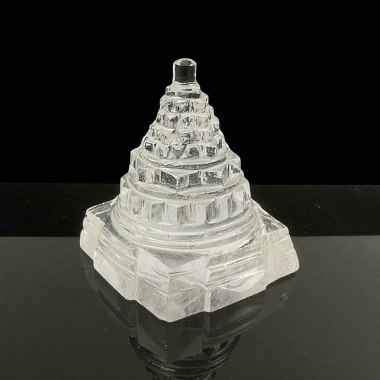 Clear Quartz Shri Yantra