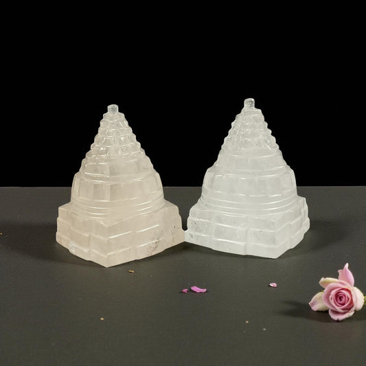 Clear Quartz Shri Yantra (AG)