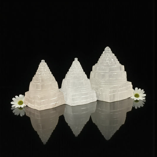 Clear Quartz Shri Yantra (AG)