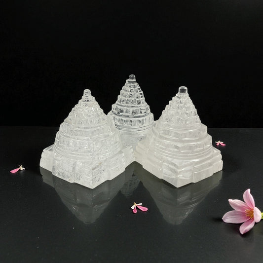 Clear Quartz Shri Yantra (CG)