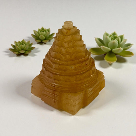 Yellow Aventurine Shri Yantra