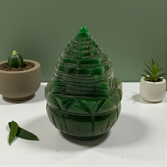 Green Aventurine Shri Yantra