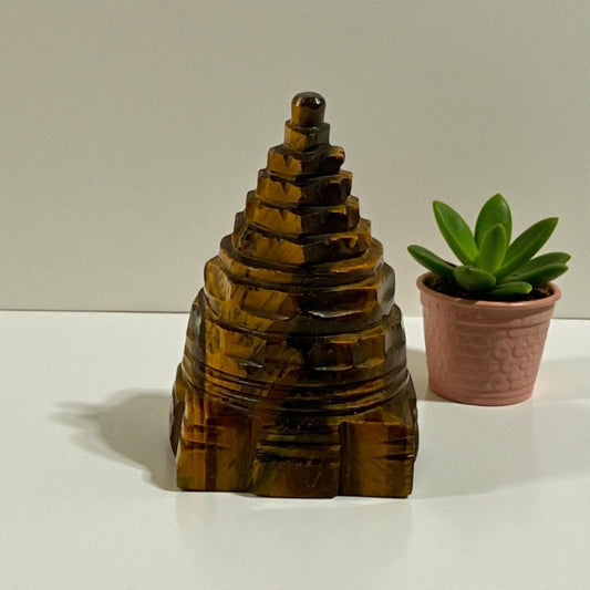 Tiger-Eye Shri Yantra