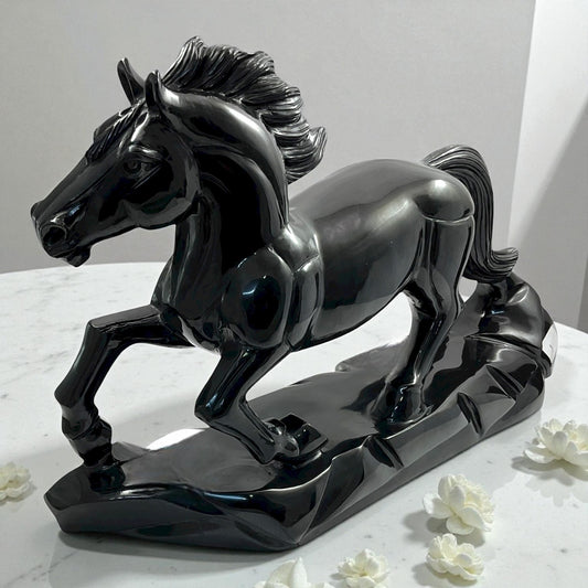 Black Agate Horse