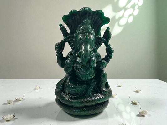 Green Aventurine Ganesha