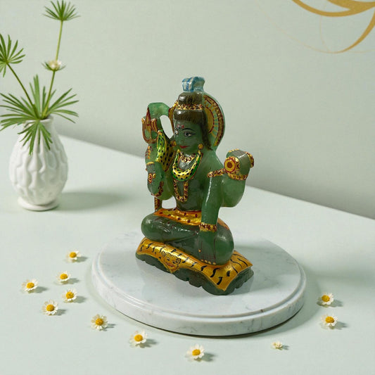 Green Aventurine Shiva