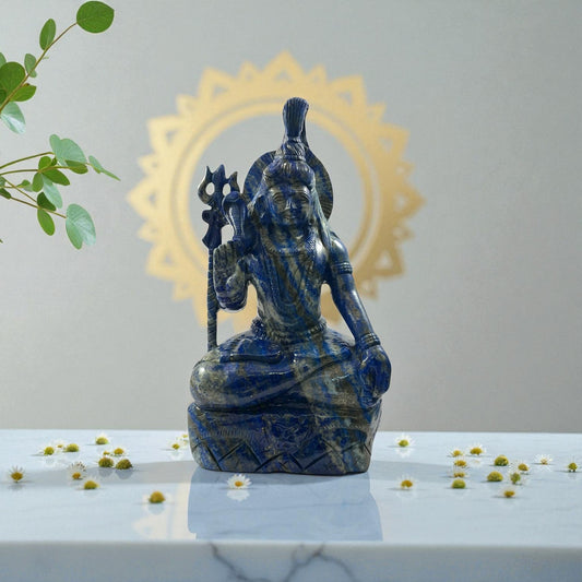Lapis Lazuli Shiva