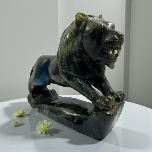 Labrodorite Lion