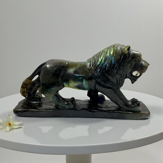 Labrodorite Lion