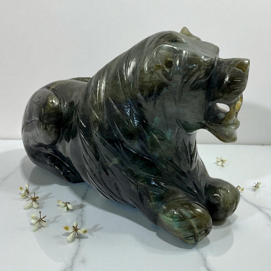 Labrodorite Lion