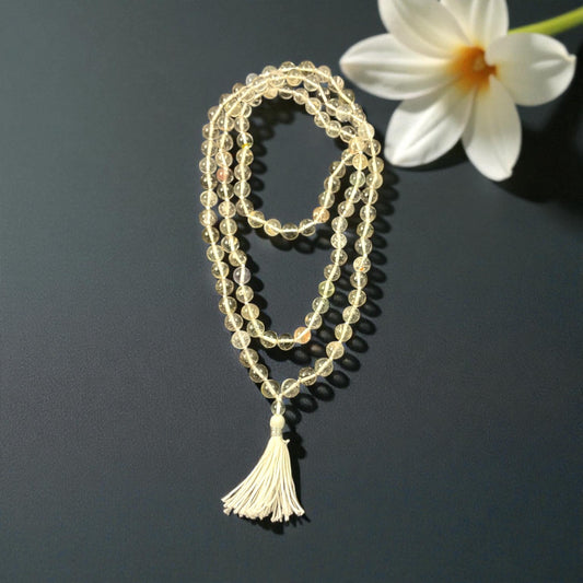 Garden Quartz Mala (108 beads) 8 mm