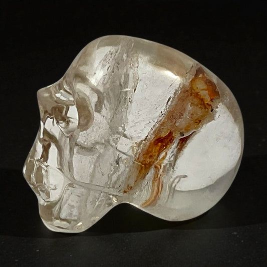 Clear Quartz (Lithium Quartz) Skull