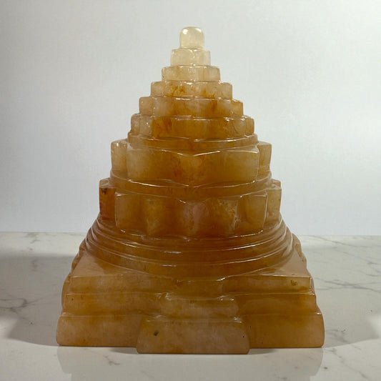 Yellow Aventurine Shri Yantra