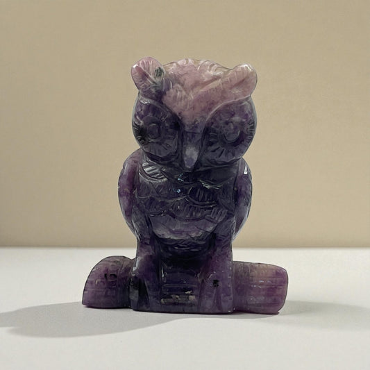 Lapidolite Owl