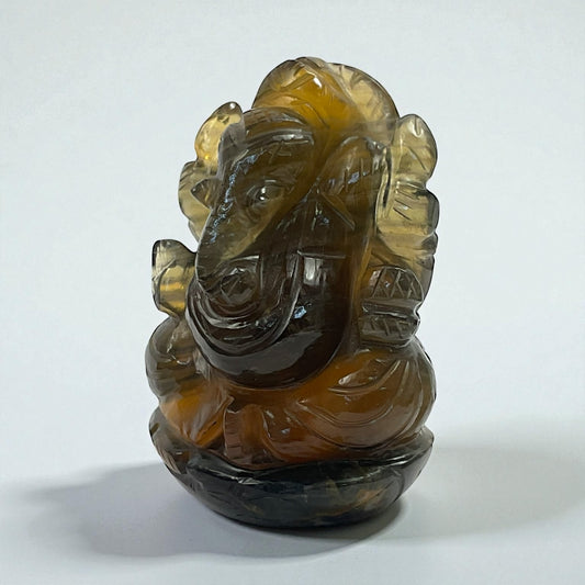 Flourite Ganesha