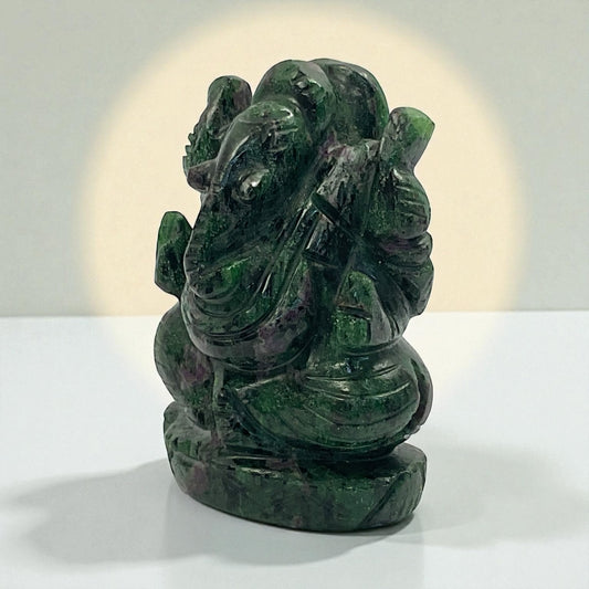 Ruby Zoisite Ganesha