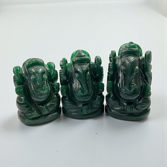 Green Aventurine Ganesha