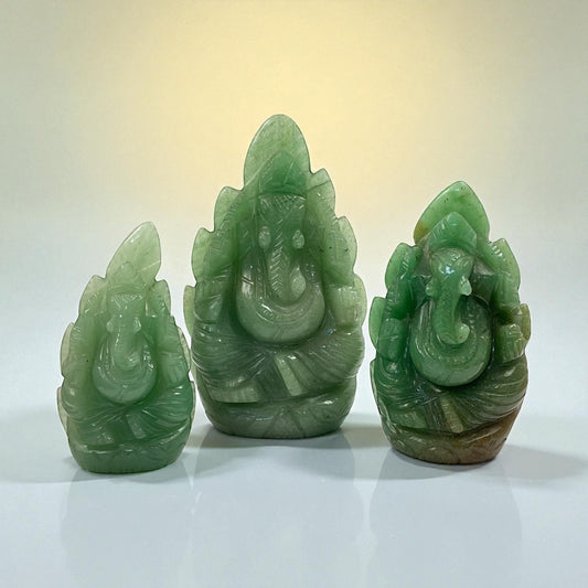Green Aventurine Ganesha