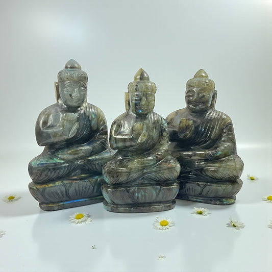 Labrodorite Buddha