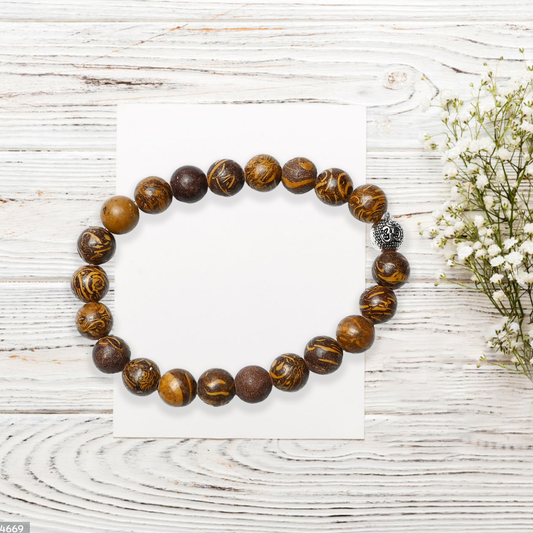 Natural Mariam Jasper  Bracelet, Gemstone Bracelet 8mm Beads