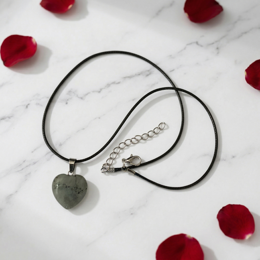 Labradorite Heart Pendant