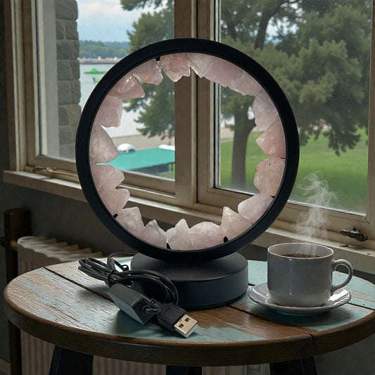 Rose Quartz Led Lamp