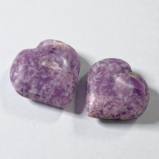 Lapidolite Heart