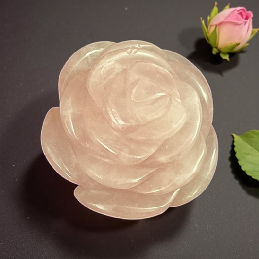 Rose Quartz Flower