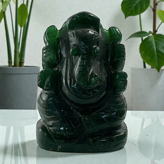 Green Aventurine Ganesha