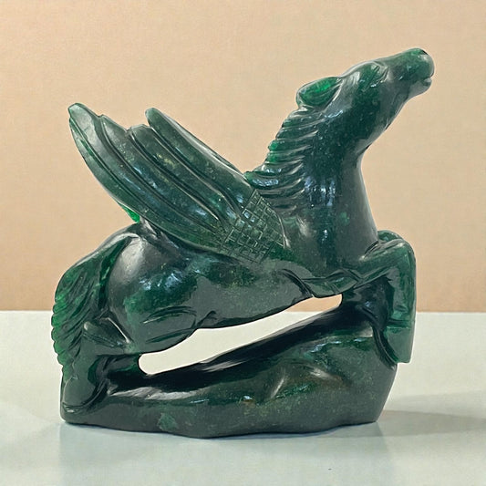 Green Aventurine Horse