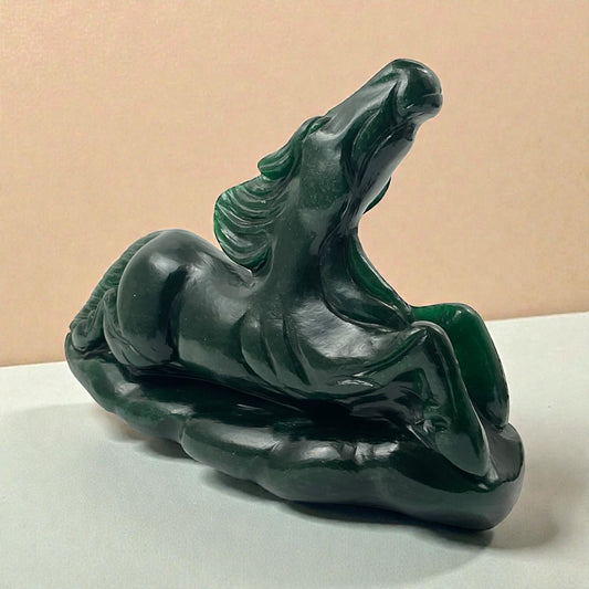 Green Aventurine Horse