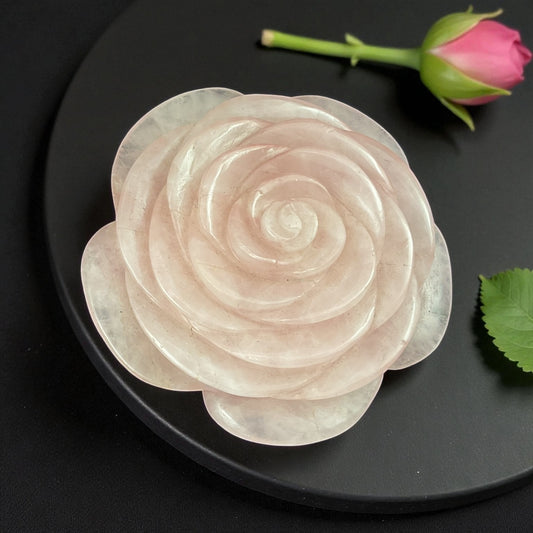 Rose Quartz Flower