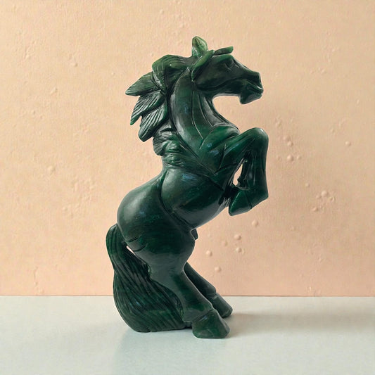 Green Aventurine Horse