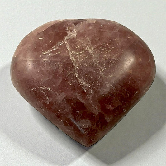 Rhodochrosite Heart
