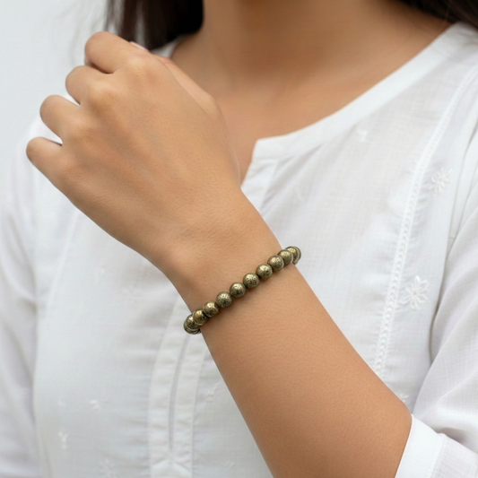 Golden Pyrite (Money Magnet Bracelet)