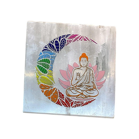 Selenite Square Charging Plate