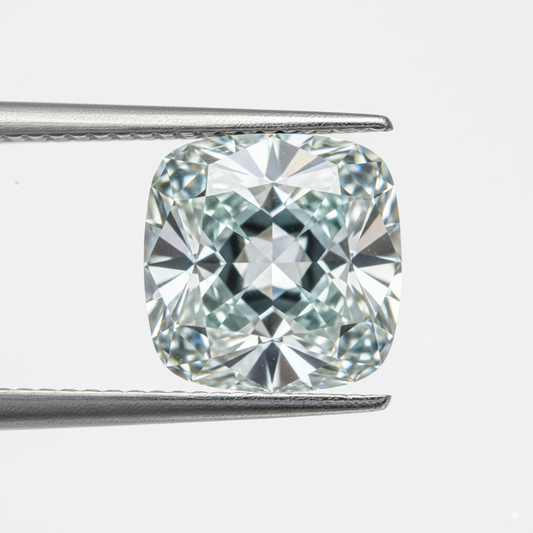 Moissanite - 3.66 Cts