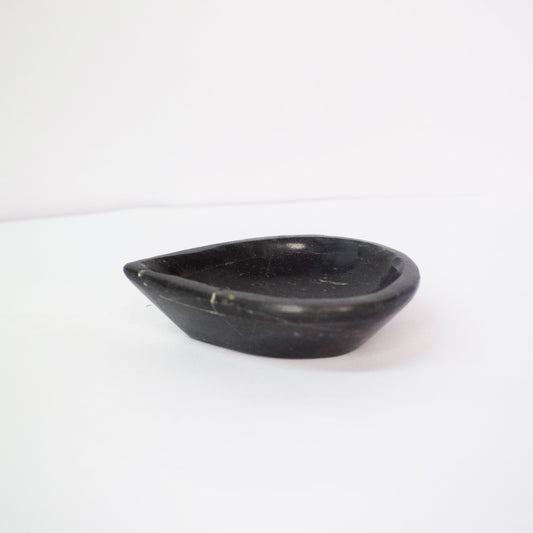 Natural Black Agate Crystal Deepak(Diya) Perfect For Gift Diya