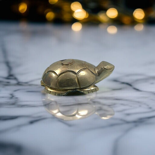 Pyrite Turtle for Success, Luck & Growth