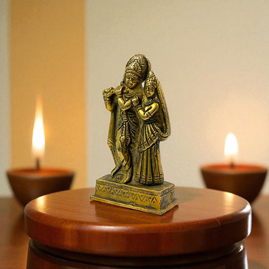 Brass Radha-Krishna ji