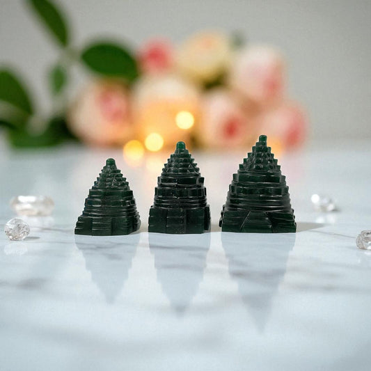 Green Aventurine Shri Yantra