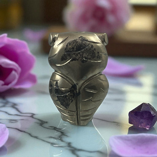 Pyrite Owl