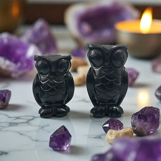 Black Agate Owl