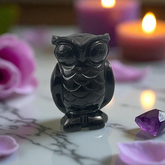 Black Agate Owl